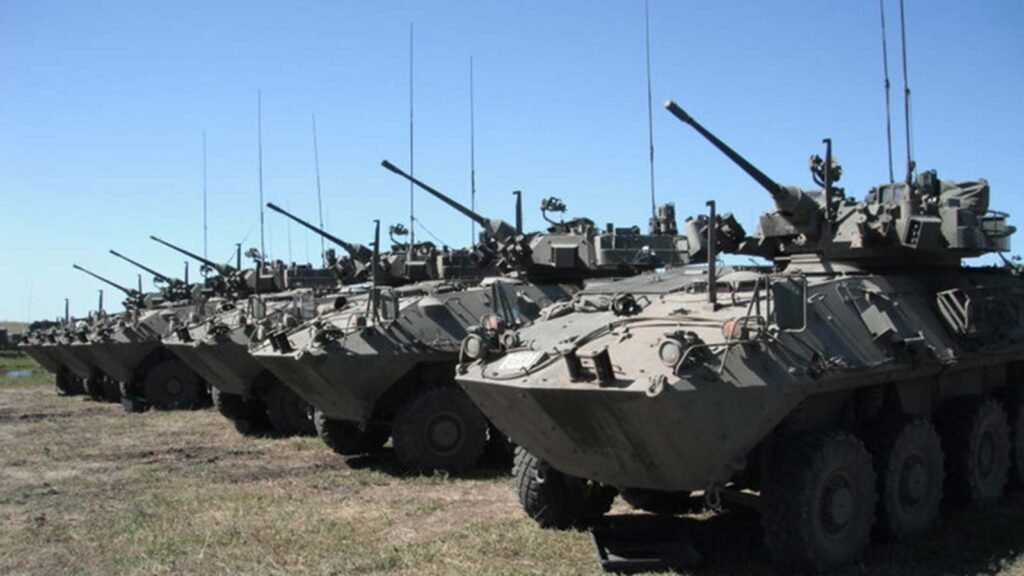 Forces Under Pressure – Azat TV Canadian Bison and Coyote armoured vehicles