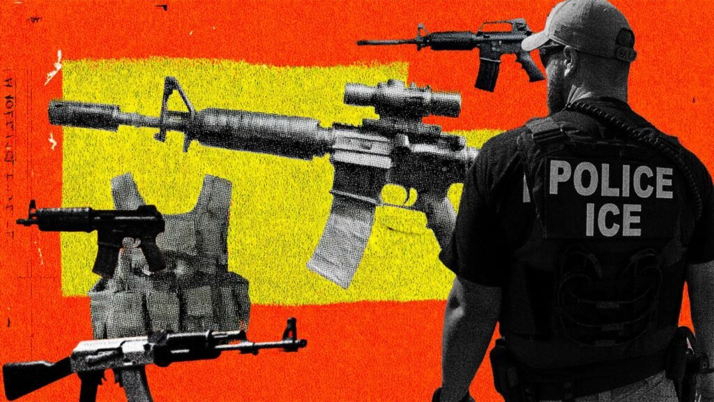 ICE spent over $71 million on guns, armor, and chemical munitions in 2025 so far