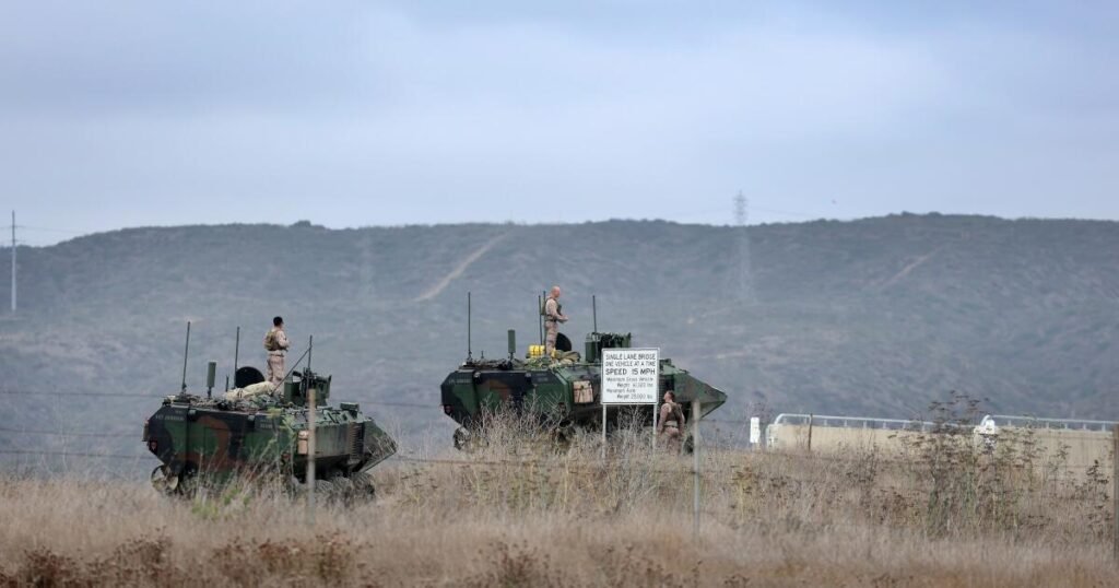 Interstate 5 will close today through Camp Pendleton as military confirms it will fire artillery