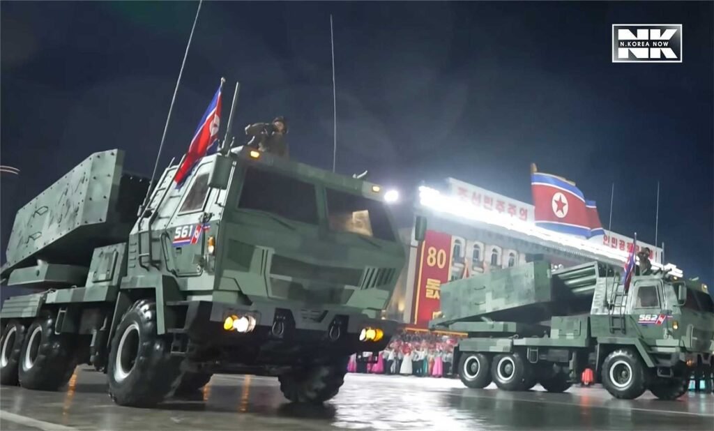 North Korea Unveils Copy of U.S. HIMARS Rocket Launcher System during Military Parade North Korea Unveils Copy of U.S. HIMARS Rocket Launcher System during Military Parade