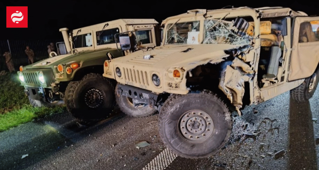 Photos of an accident involving the US military in Poland on October 20, 2025 | Ukrainian News