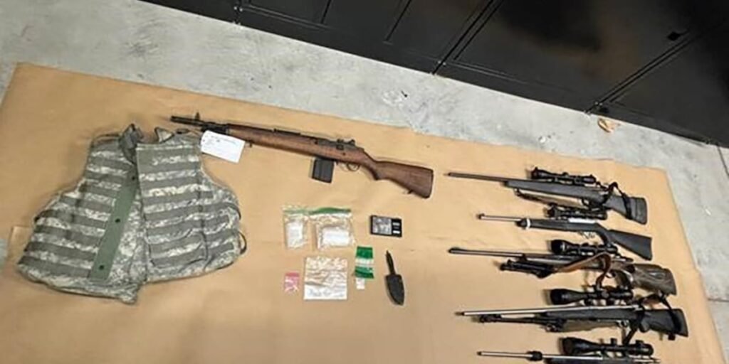 2 arrested after 6 guns, body armor, drugs seized from Gresham home