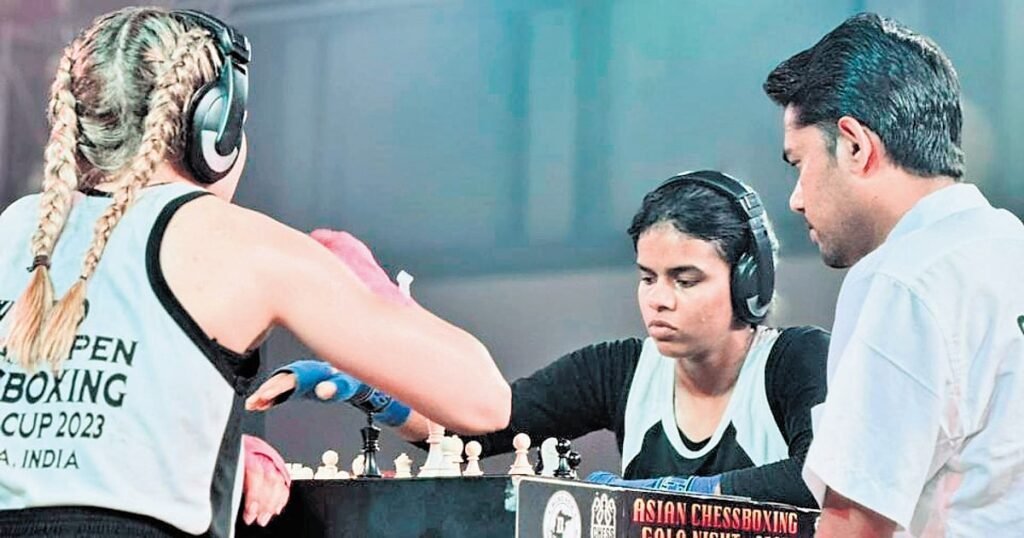 Chessboxer who blends brains and brawn on her way to glory