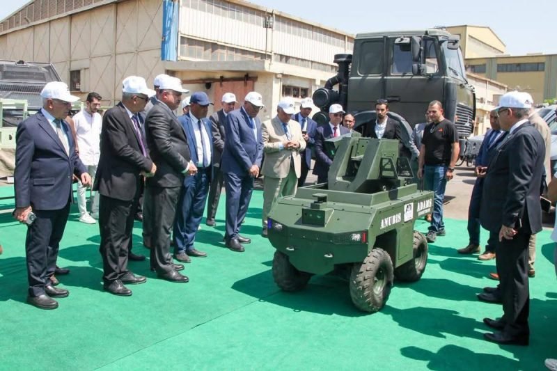 Egypt unveils “Anubis” combat UGV, 40mm autocannon Egypt unveils “Anubis” combat UGV, 40mm autocannon