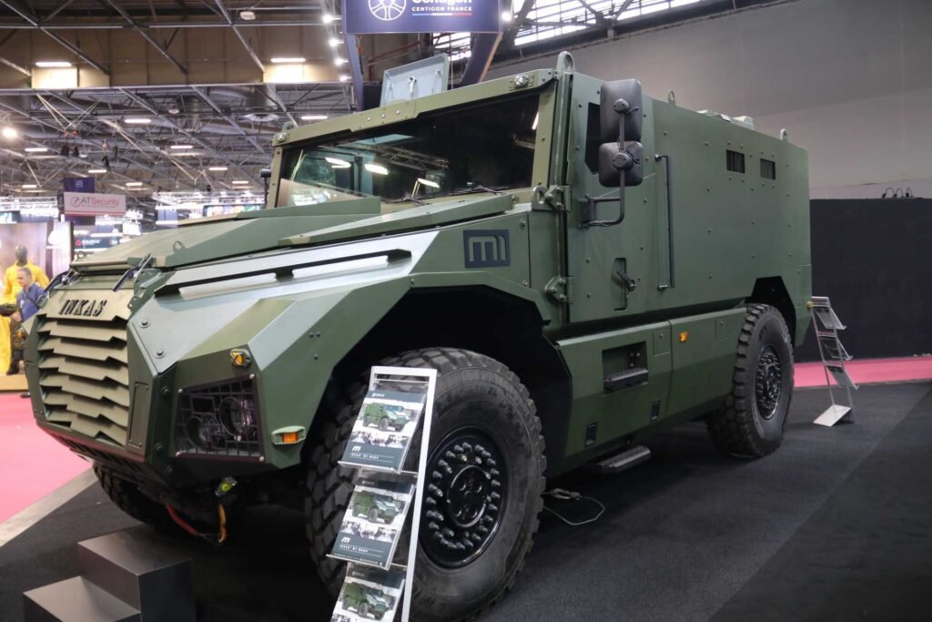 Inkas Canada reveals M1 MRAP wheeled armored vehicle for high-threat operations Inkas Canada reveals M1 MRAP wheeled armored vehicle for high-threat operations
