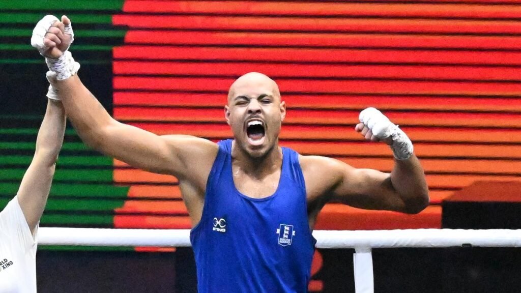 Isaac Okoh, former sparring partner of Anthony Joshua, dreams of successful pro career after World Boxing Cup medal