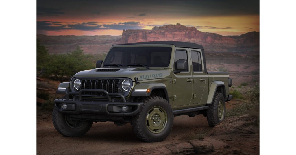 Jeep® Gladiator Powers Into 2026 With Rugged Willys ’41 Buzz Model Jeep® Gladiator Powers Into 2026 With Rugged Willys '41 Buzz Model