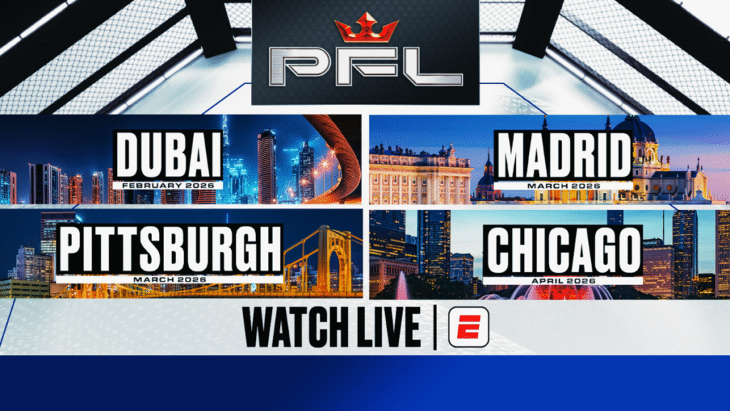 PFL ANNOUNCES FIRST FOUR EVENTS OF 2026 thumbnail