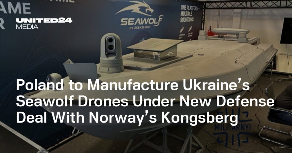 Poland to Manufacture Ukraine’s Seawolf Drones Under New Defense Deal With Norway’s Kongsberg — UNITED24 Media Poland to Manufacture Ukraine’s Seawolf Drones Under New Defense Deal With Norway’s Kongsberg — UNITED24 Media