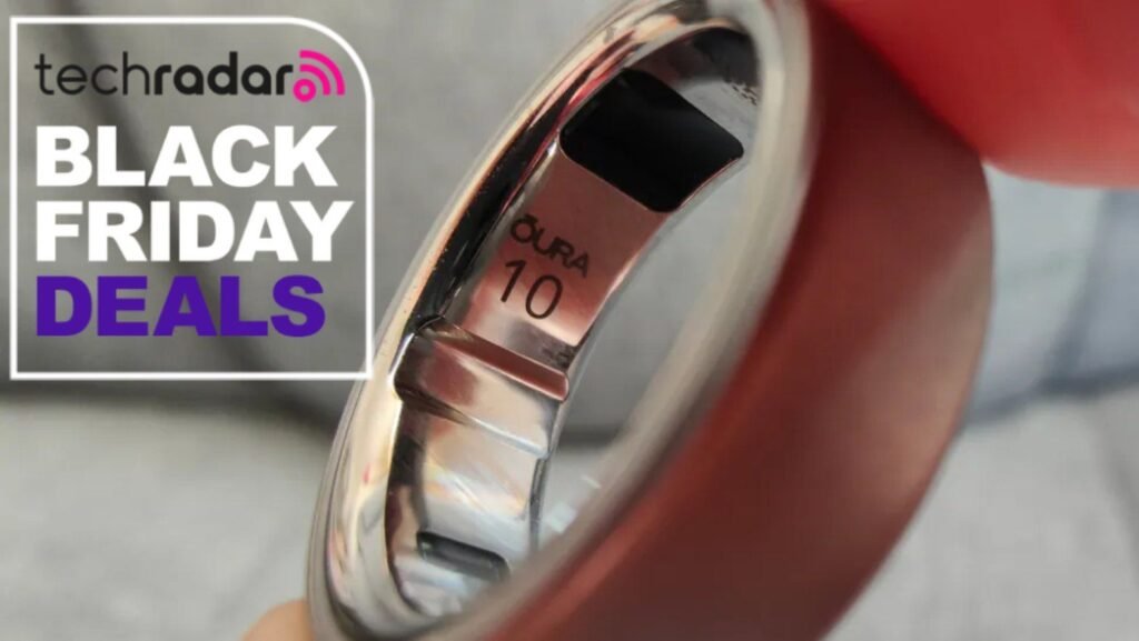 The Oura Ring 4 was our health and fitness device of the year, and it’s 30% off for Black Friday Oura Ring 4 size 10 close up