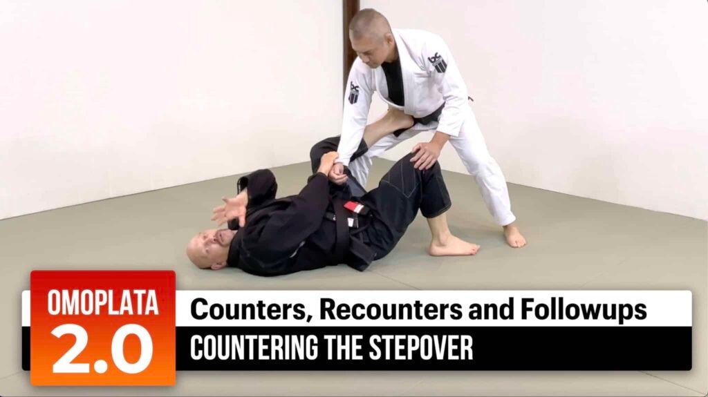 Countering the stepover vs the omoplata