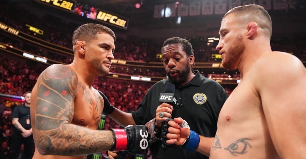 Dustin Poirier says he’d come out of retirement for one last fight with Justin Gaethje