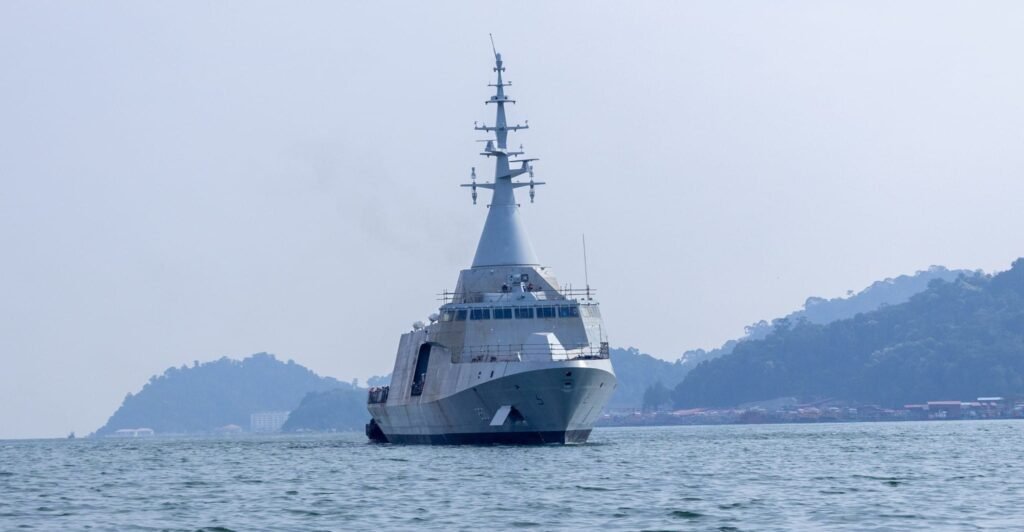 Malaysia's Littoral Combat Ship Set Sail for the First Time