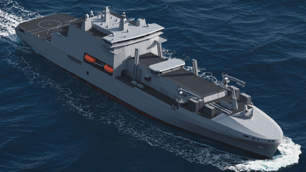 Modular construction of UK’s first FSS ship begins in Spain