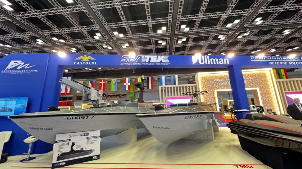 Qatari firm Performance Marine unveils Ghost 7 USV, aims for sea trials this year Qatari firm Performance Marine unveils Ghost 7 USV, aims for sea trials this year