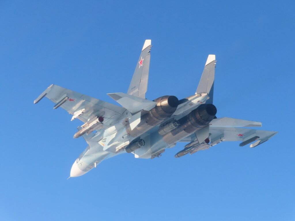 Spain intercepts Russian Su-30SM combat jet