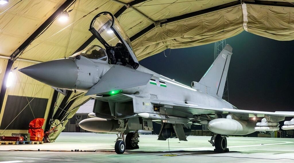 UK Typhoons sent to protect Qatar amid fears of Iranian strike