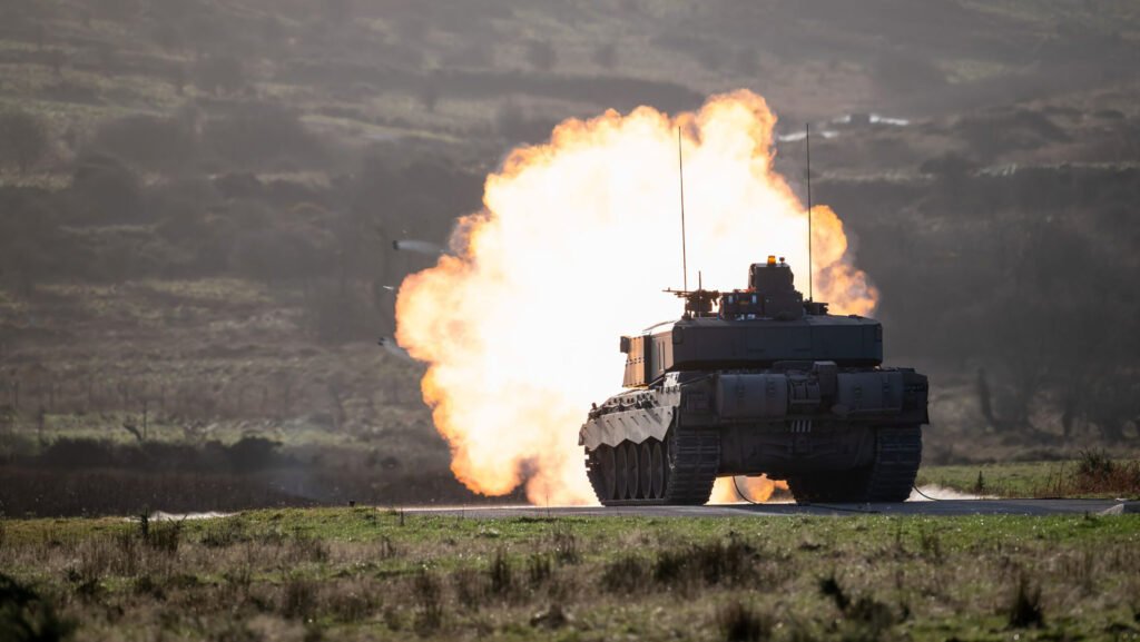 UK's Challenger 3 tank hits milestone with crewed live fire