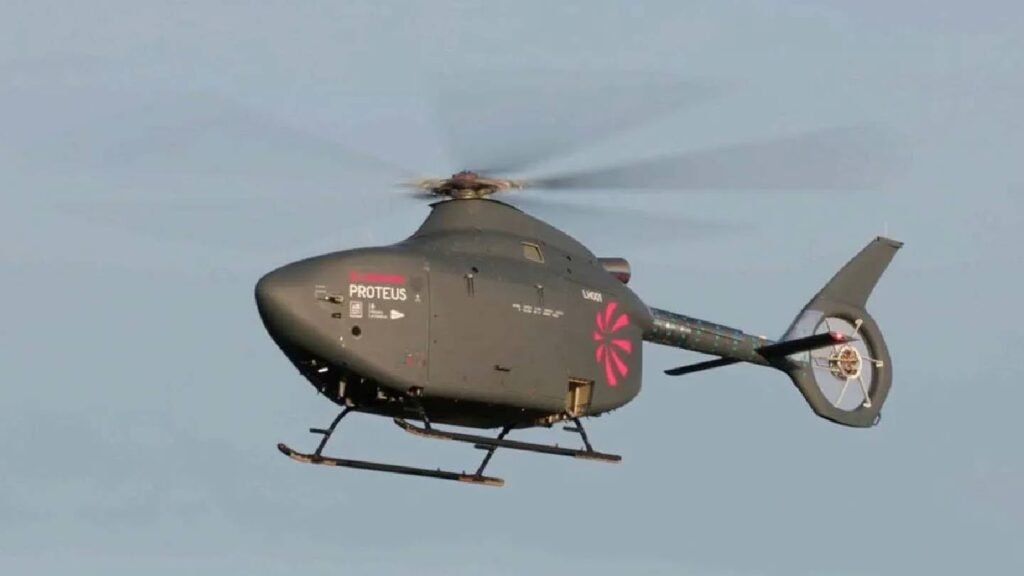 UK’s autonomous helicopter Proteus completes maiden flight UK’s autonomous helicopter Proteus completes maiden flight