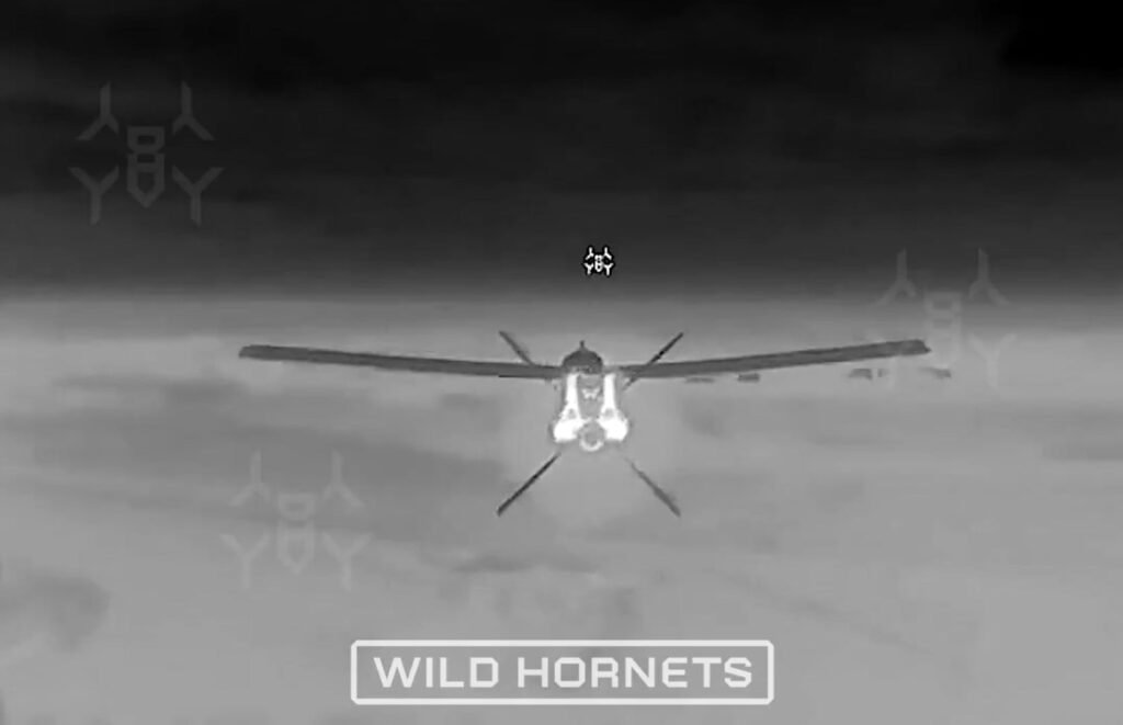 Ukrainian troops shoot down Iranian Shahed-107 drone