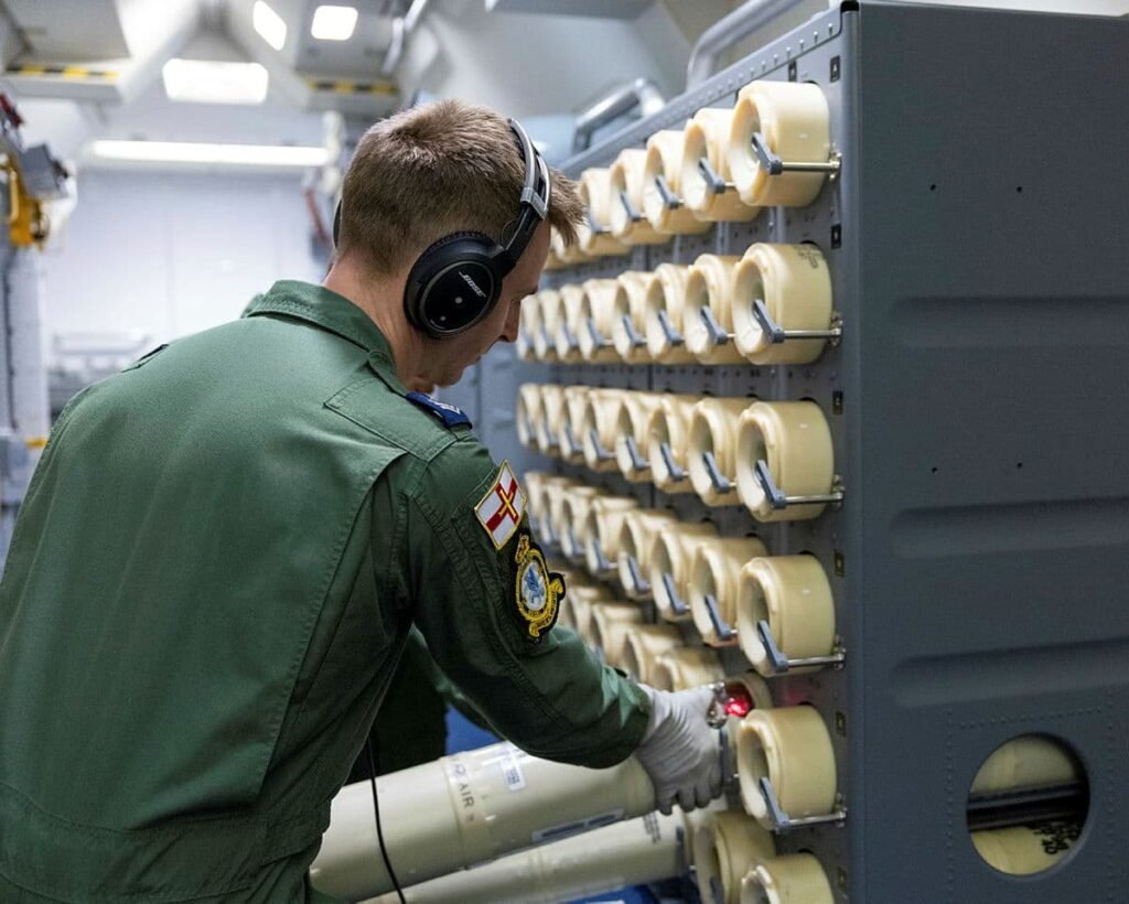 Ultra Maritime looks to grow UK sonobuoy production RAF P-8A Poseidon Sonobuoy