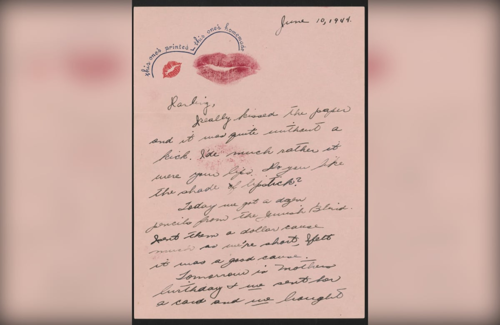 A look at love letters from World War II A look at love letters from World War II