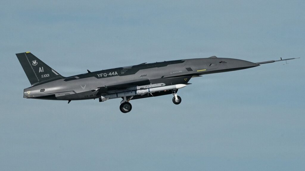 Anduril's Fury Collaborative Combat Aircraft Is Now Flying With AIM-120 AMRAAM