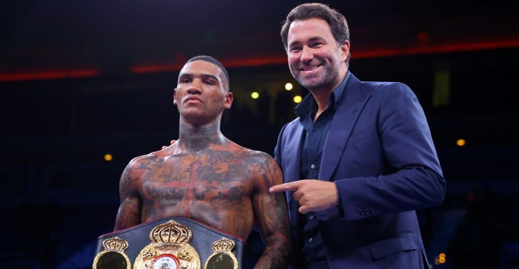 Conor Benn leaves Matchroom, Eddie Hearn to sign with Zuffa Boxing Conor Benn leaves Matchroom, Eddie Hearn to sign with Zuffa Boxing