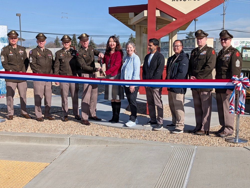 DVIDS – News – Historic WWII-Era Sign Rededicated in New Location at Camp Parks Historic WWII-Era Sign Rededicated in New Location at Camp Parks
