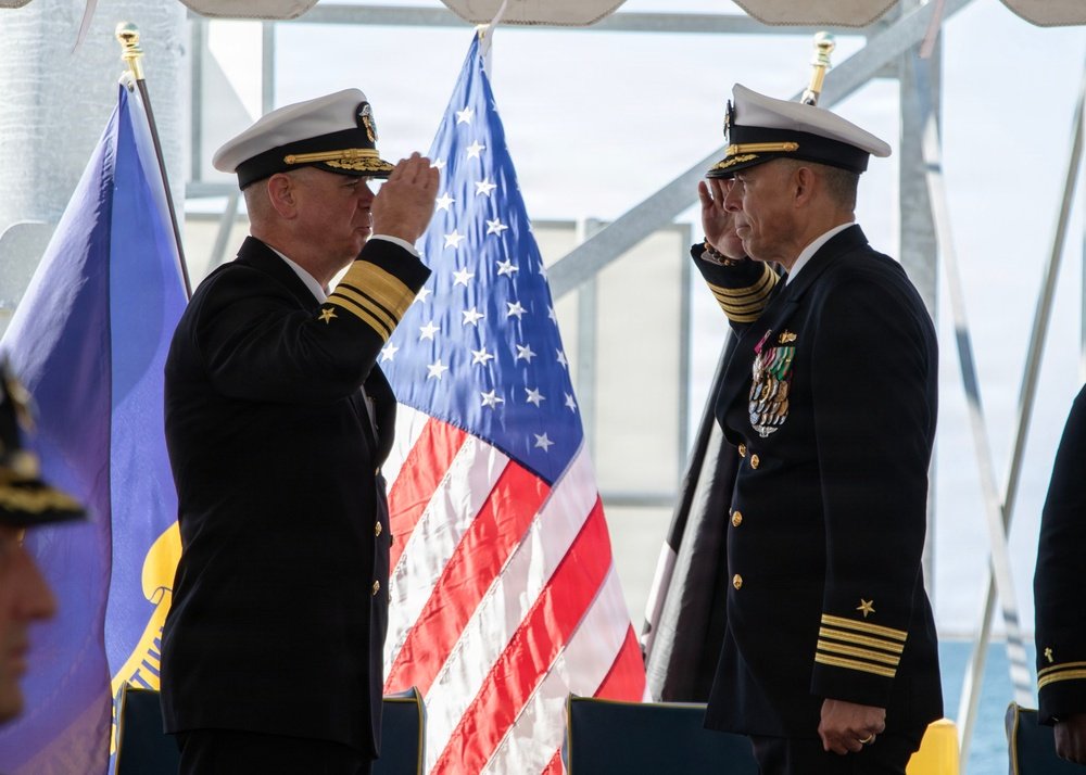 DVIDS – News – Littoral Combat Ship Squadron One Holds Change of Command Ceremony LCSRON One Holds Change of Command Ceremony