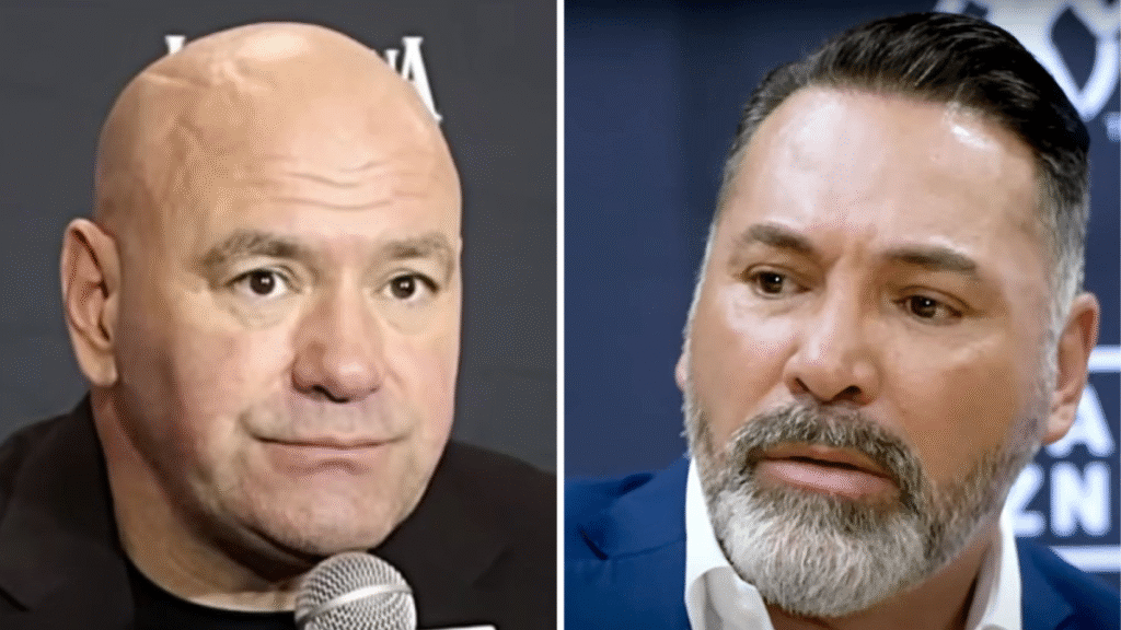 Dana White scortches Oscar De La Hoya with OnlyFans claim