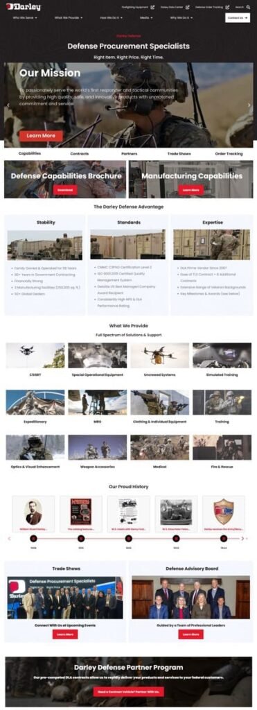 Darley Defense Launches New Online Defense Platform Dedicated to Supporting the Military Community