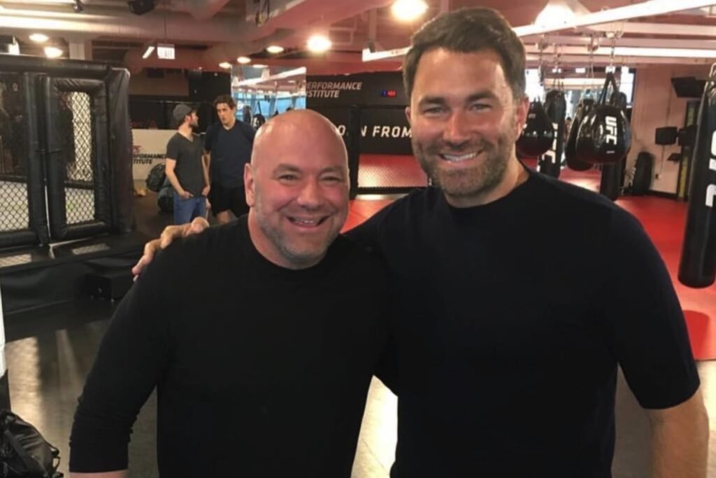 Eddie Hearn Worked For His Dad An Never Had To Have Vision According To Dana White Eddie Hearn