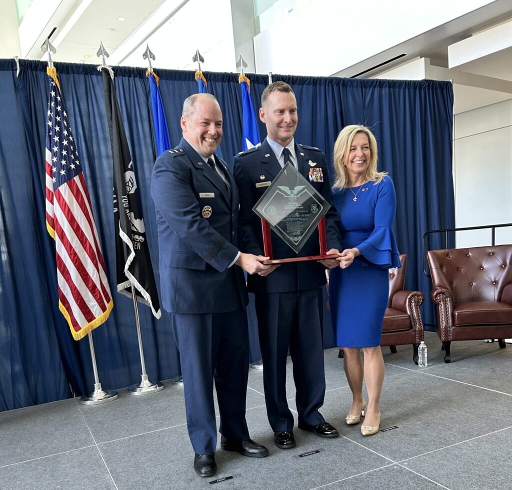 F-16 Pilot Becomes First Air Guardsman to Win Shine Award