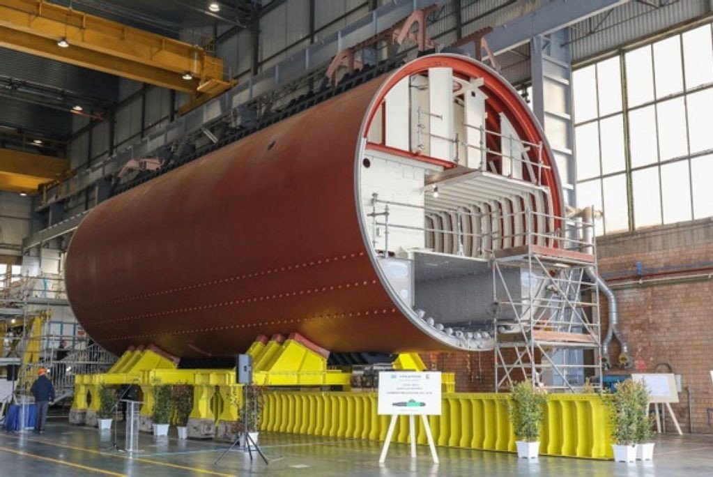 Fincantieri: Keel-laying of the first U212NFS submarine at Muggiano Fincantieri: Keel-laying of the first U212NFS submarine at Muggiano