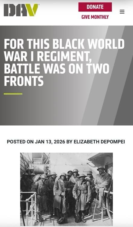 For This Black World War I Regiment, Battle Was On Two Fronts For This Black World War I Regiment, Battle Was On Two Fronts