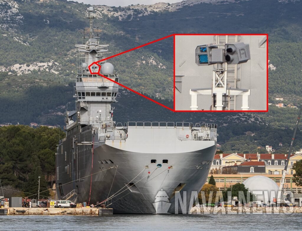 French Navy fits new EO/IR systems aboard Mistral-class LHDs French Navy fits new EO/IR systems aboard Mistral-class LHDs