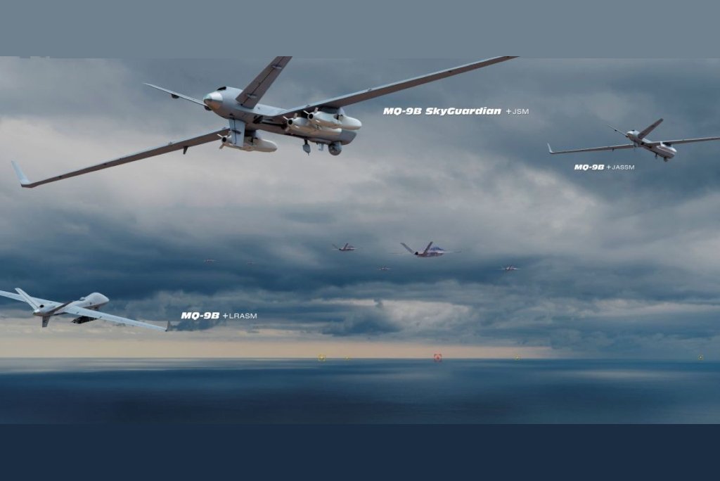 GA-ASI develops long-range weapons capability for MQ-9B GA-ASI develops long-range weapons capability for MQ-9B