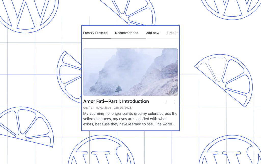 Great Writing Deserves a Spotlight: Freshly Pressed Is Back