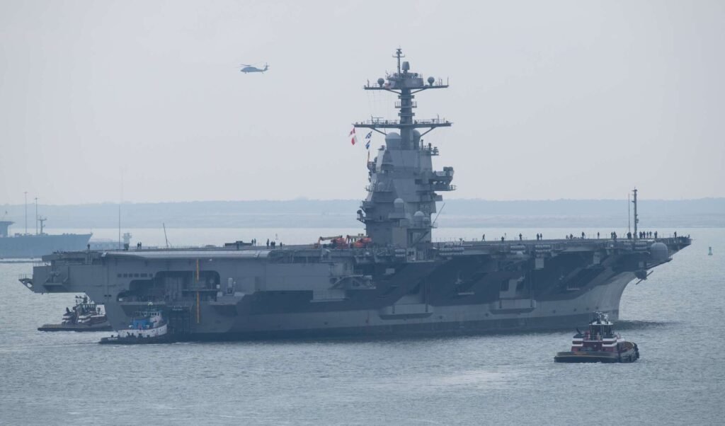 HII Completes Successful Sea Trials of John F. Kennedy (CVN 79)