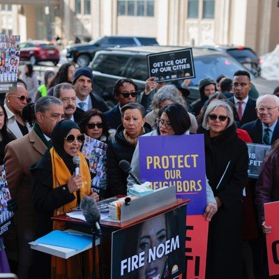 House Democrats call for Kristi Noem’s firing in rally outside ICE headquarters House Democrats call for Kristi Noem’s firing in rally outside ICE headquarters