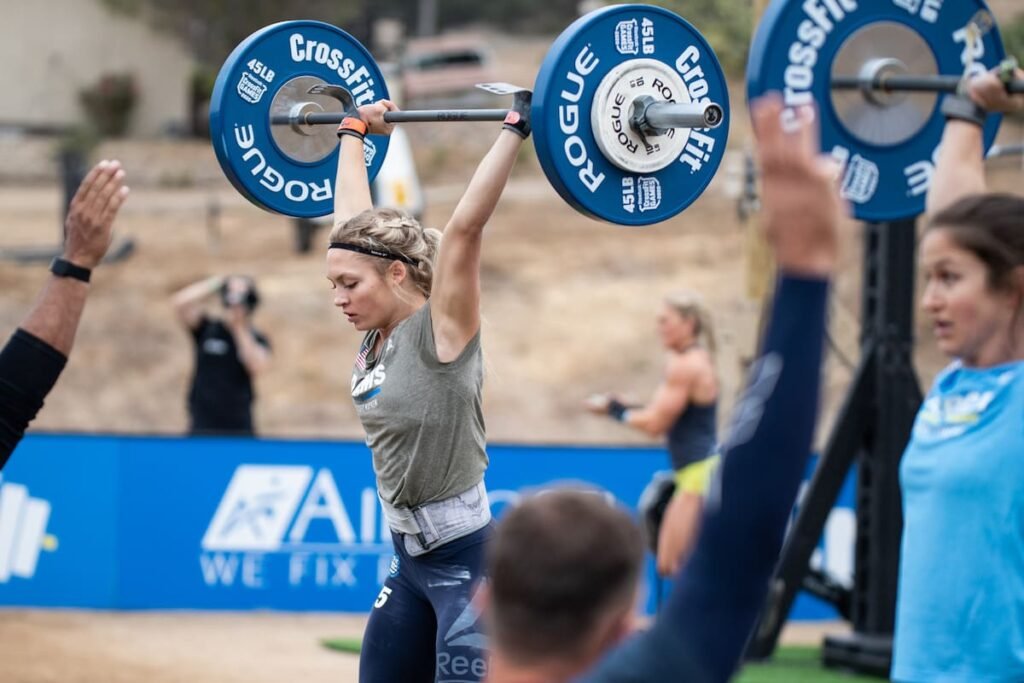 How to Breathe More Effectively During Thrusters Haley Adams competing