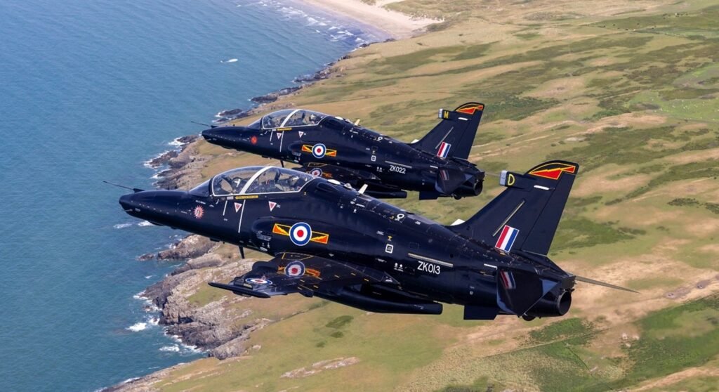 Indian Air Force instructors teach fast jet training at RAF Valley
