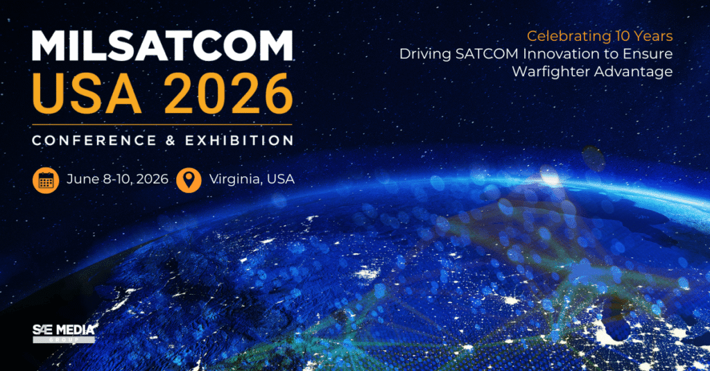 MILSATCOM USA 2026: Accelerating the Future of Military Connectivity MILSATCOM USA 2026 - Armada PR Header