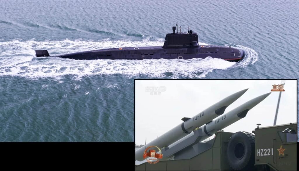 Major Upgrade Sees Hypersonic Ship-Killer Missiles Aboard China’s AIP Submarines Chinese submarine and YJ-19 missile