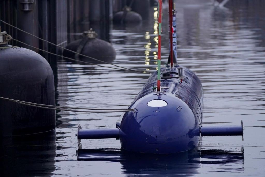 Milestone in unmanned submarine defense: IAI and TKMS deliver BlueWhale Large autonomous underwater vehicle to the German Navy as part of the “Kurs Marine 2035+” program Milestone in unmanned submarine defense: IAI and TKMS deliver BlueWhale Large autonomous underwater vehicle to the German Navy as part of the “Kurs Marine 2035+” program