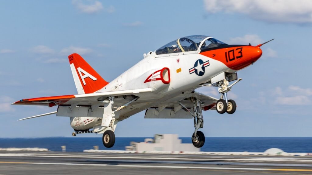 Navy’s T-45 Replacement Will Not Be Capable Of Making Carrier Landing Touch And Goes Navy's T-45 Replacement Will Not Be Capable Of Making Carrier Landing Touch And Goes