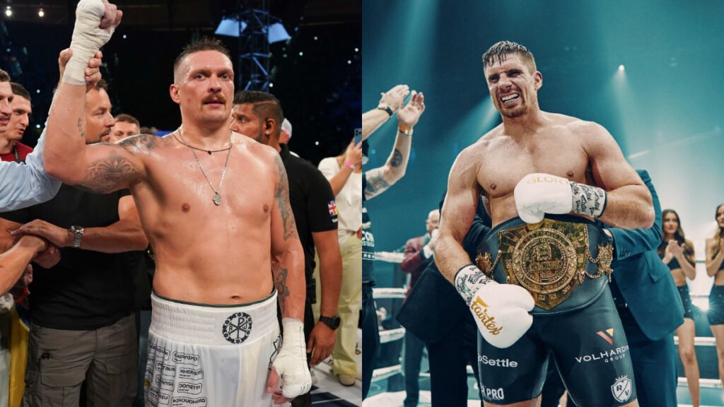 Oleksandr Usyk and Rico Verhoeven