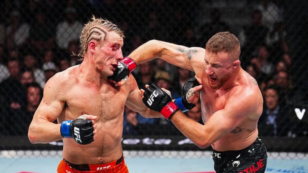 Retired UFC vet questions if Paddy Pimblett can beat anyone in top 10 lightweight rankings Paddy Pimblett punched by Justin Gaethje at UFC 324