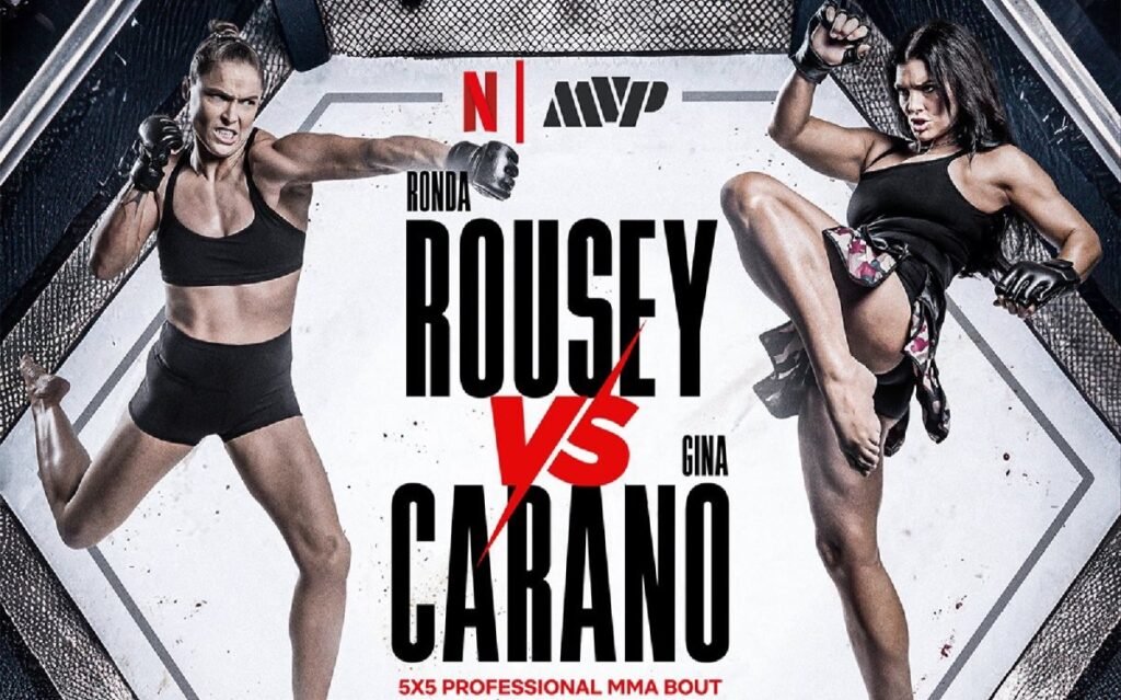 Ronda Rousey vs. Gina Carano booked for May on Netflix